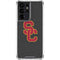 University of Southern California USC Dark Grey Logo Galaxy S21 Ultra 5G Clear Case